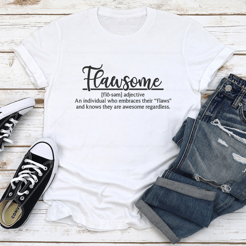 Flawsome An Individual Tee 2