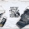 Just A Good Mom With A Hood Playlist Tee 2