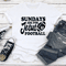 Sundays Are For Jesus  Football Tee 2