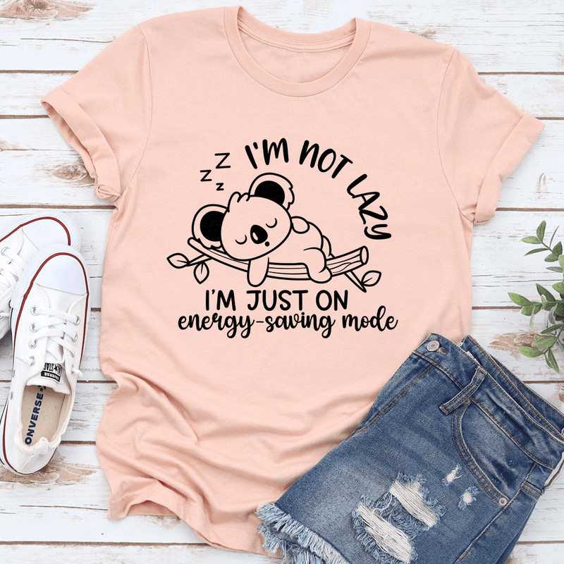 Im Not Lazy Tee 0