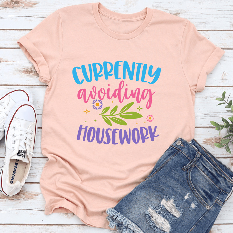 Currently Avoiding Housework Tee 2