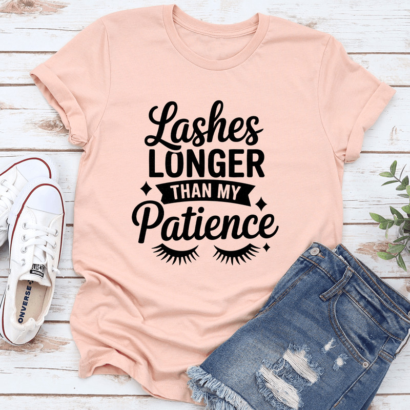 Lashes Longer Than My Patience Tee 2