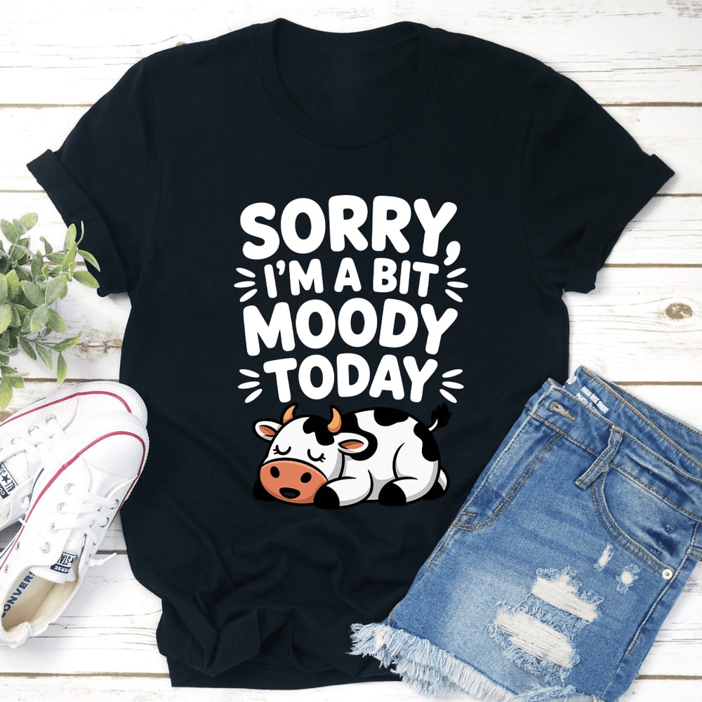 Sorry Im A Bit Moody Today Tee 2