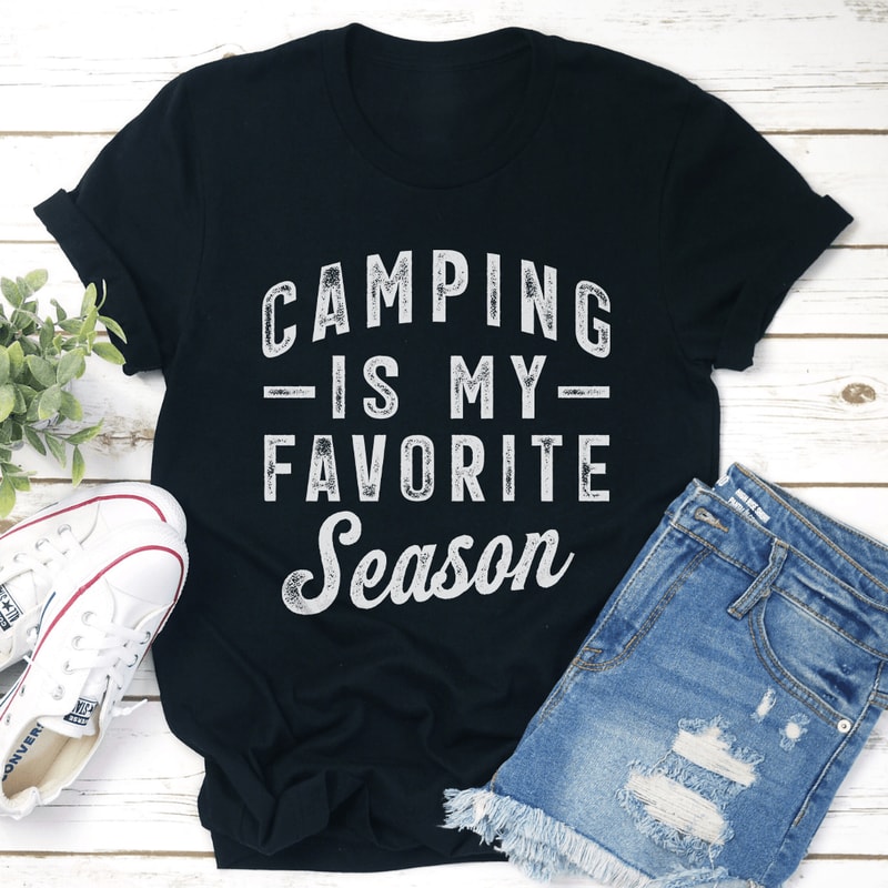 Camping Is My Favorite Season Tee 3