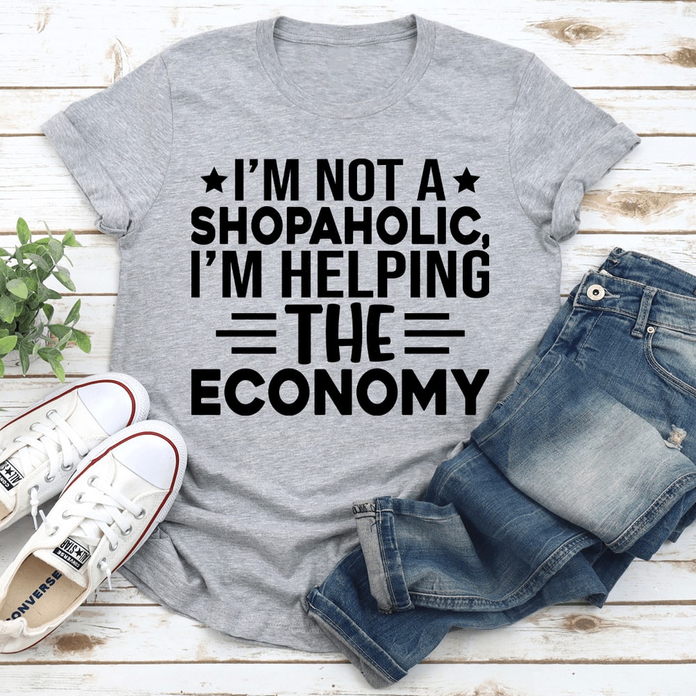 Im Not A Shopaholic Tee 3