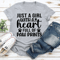 Just A Girl With A Heart Full Of Paw Prints Tee 3