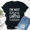 Im Not Weird Im Limited Edition Tee 1