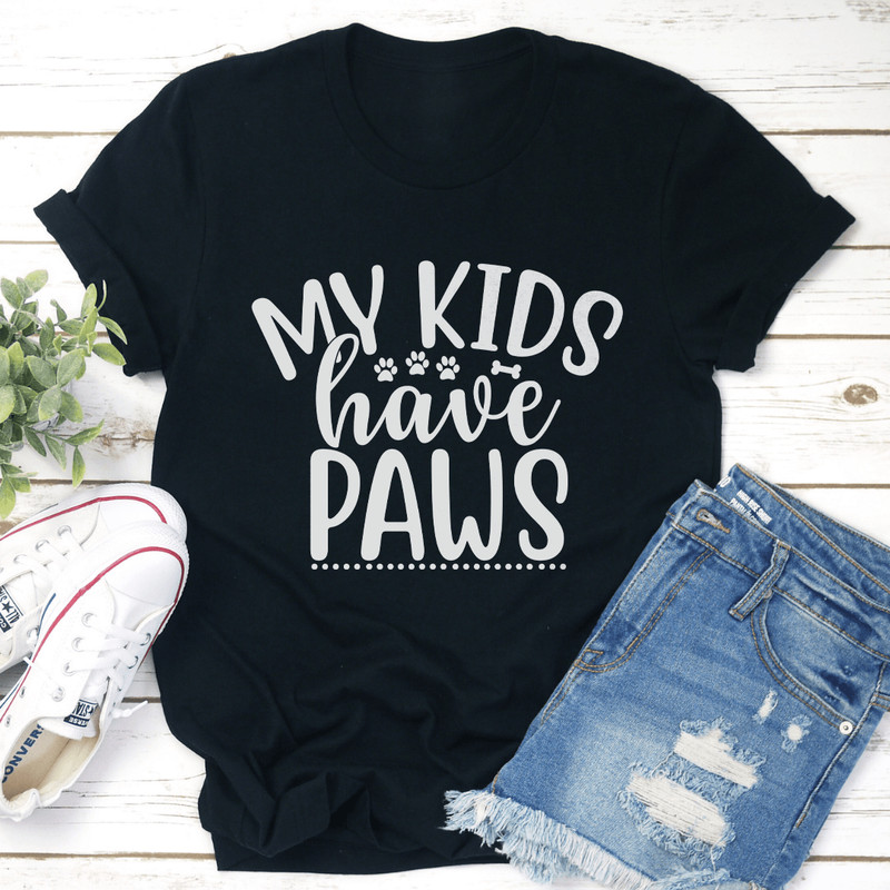 My Kids Have Paws Tee 3