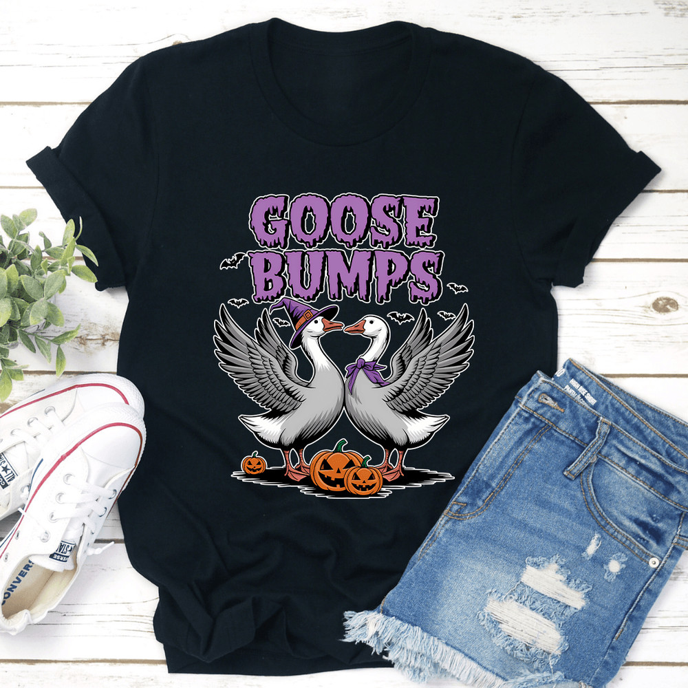 Goose Bumps Halloween Tee 1