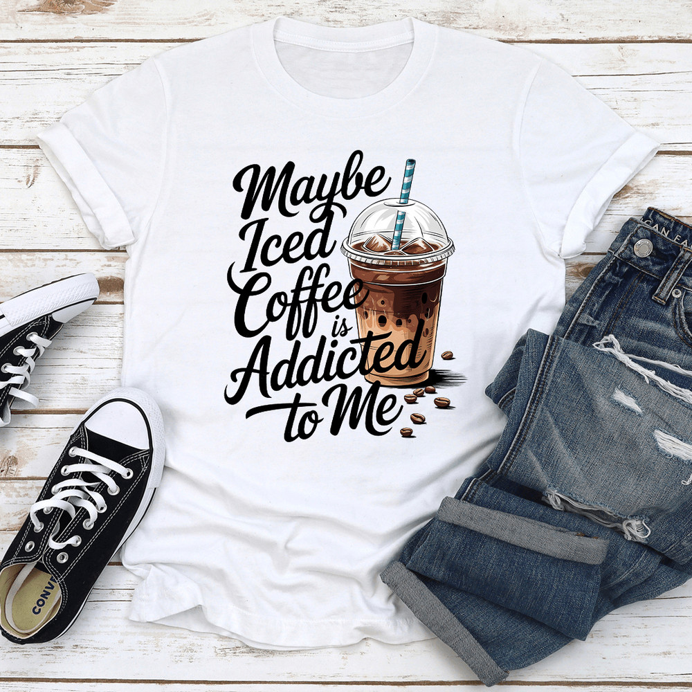 Maybe Iced Coffee Tee 2