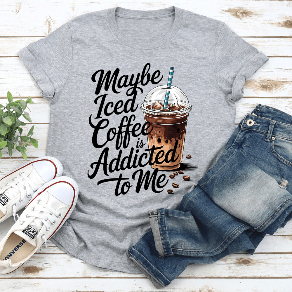 Maybe Iced Coffee Tee 3