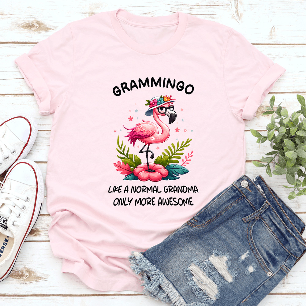 Grammingo Like A Normal Grandma Tee 0
