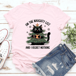 on the naughty list tee