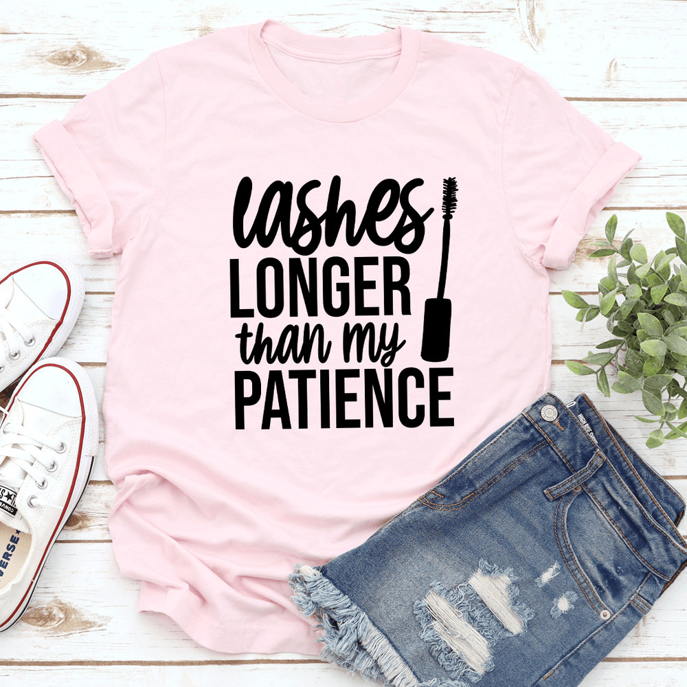 Lashes Longer Than My Patience Tee 0
