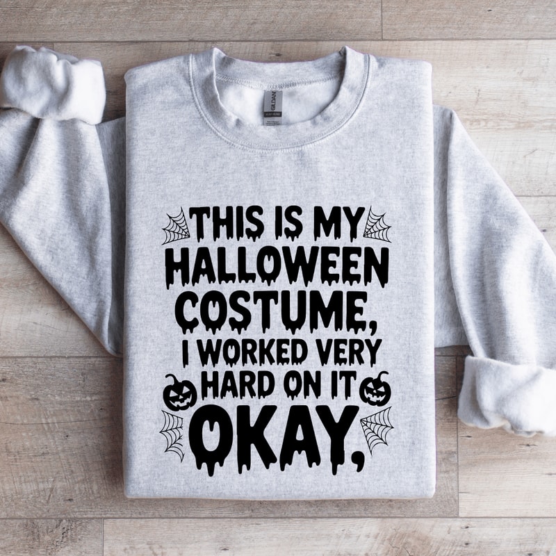 This Is Halloween Costume Sweatshirt 3