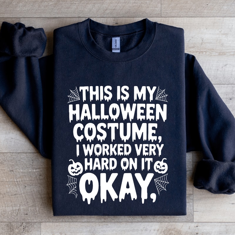 This Is Halloween Costume Sweatshirt 4