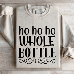 ho ho ho whole white sweatshirt