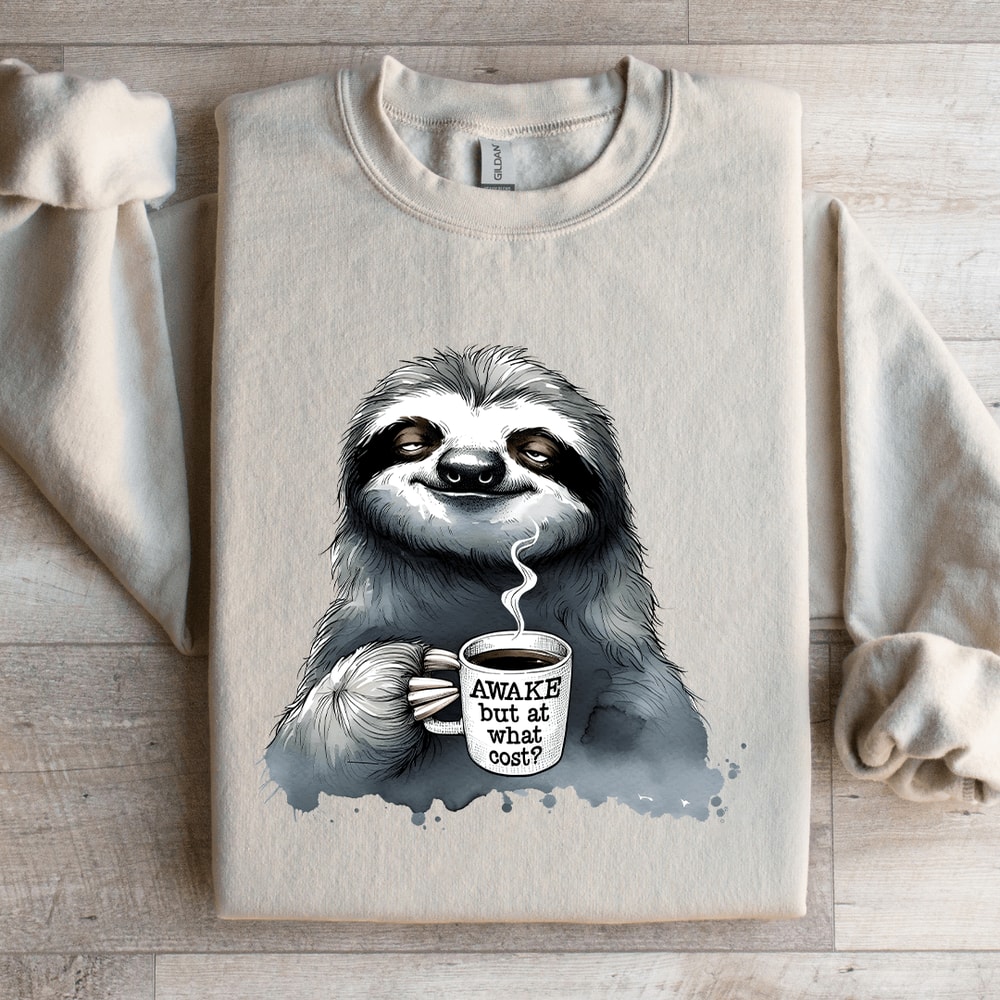 Awake But At What Cost Sweatshirt 1