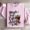Maybe Iced Coffee Is Addicted To Me Sweatshirt 1