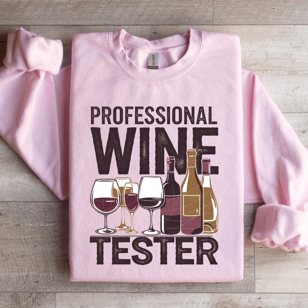 Professional Wine Tester Sweatshirt 2