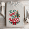 The More Wine The More Merry Sweatshirt 2