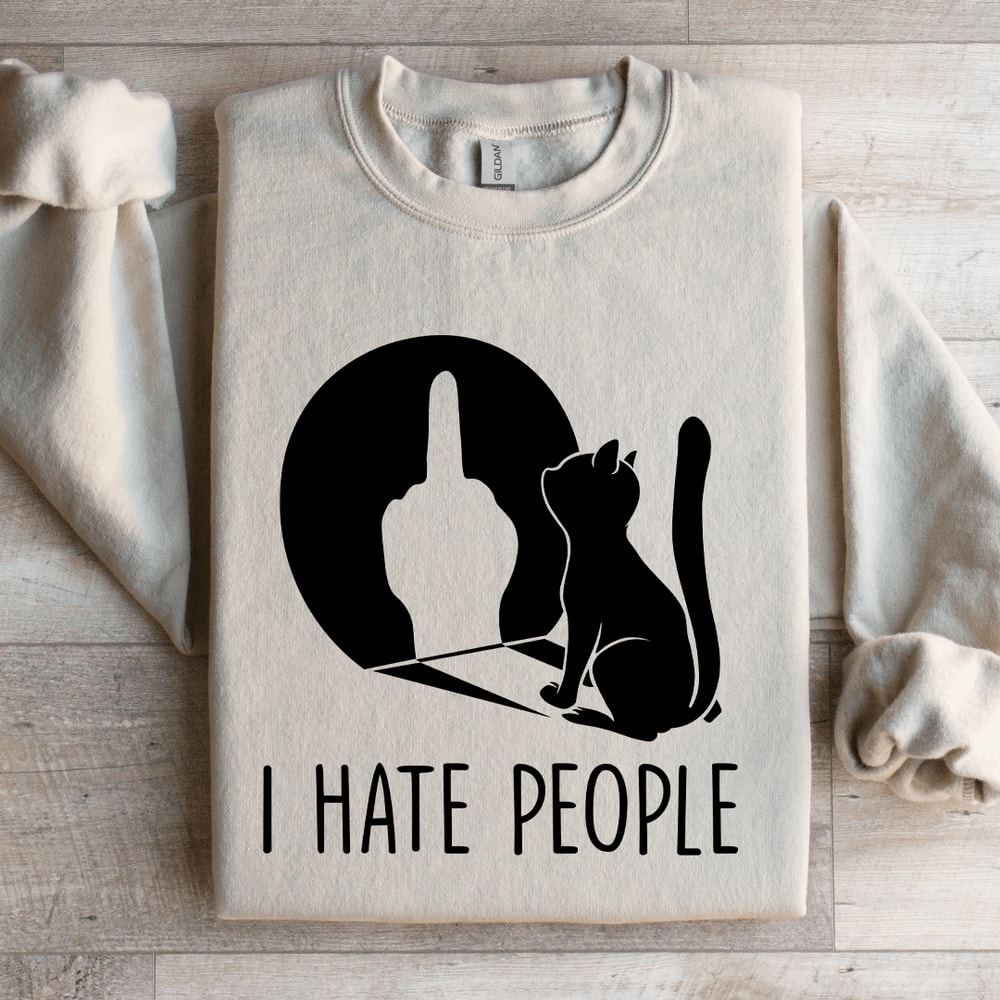 I Hate People Sweatshirt 3