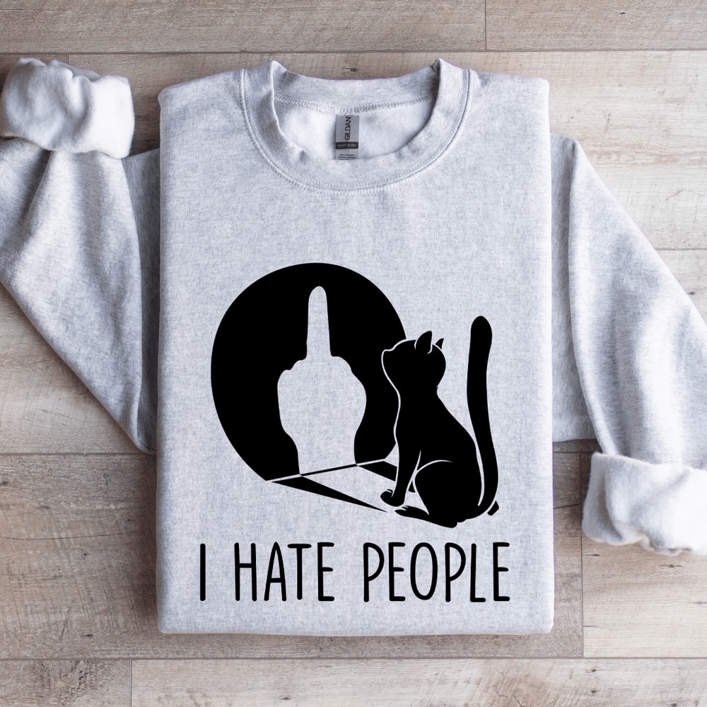 I Hate People Sweatshirt 4