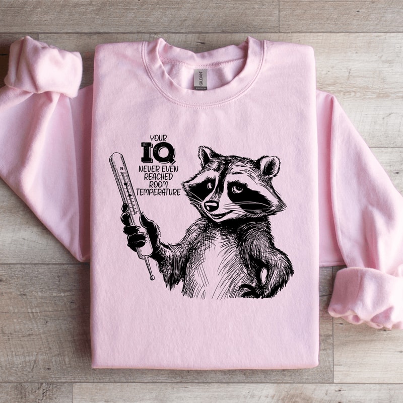 Your IQ Never Even Reached Room Temperature Sweatshirt 2