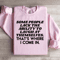 Some People Lack The Ability To Laugh At Themselves Sweatshirt 2