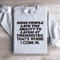 Some People Lack The Ability To Laugh At Themselves Sweatshirt 0