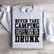 Never Take Camping Advice From Me Sweatshirt 4