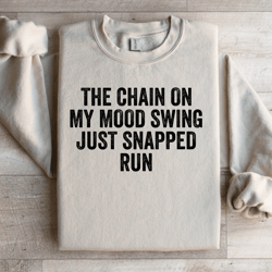 the chain on my mood swing sweatshirt