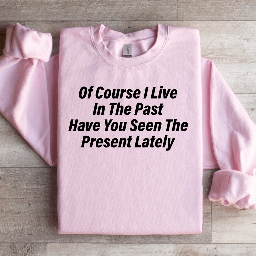 Of Course I Live In The Past Have You Seen Sweatshirt 1