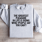 The Greatest Pleasure In Life Is Doing Sweatshirt 0