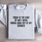 Today Is The Kind Of Day I Wish Vodka Sweatshirt 1