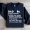 Dad Noun Holder The Wallet Keeper Of Advice Sweatshirt 0