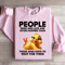 People Who Are Late Sweatshirt 0