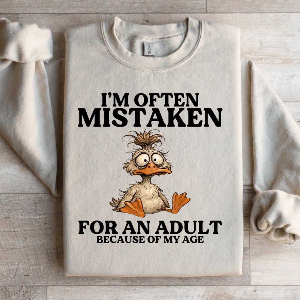Im Often Mistaken Sweatshirt 1