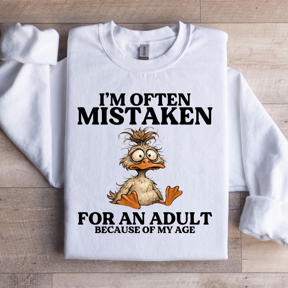 Im Often Mistaken Sweatshirt 2