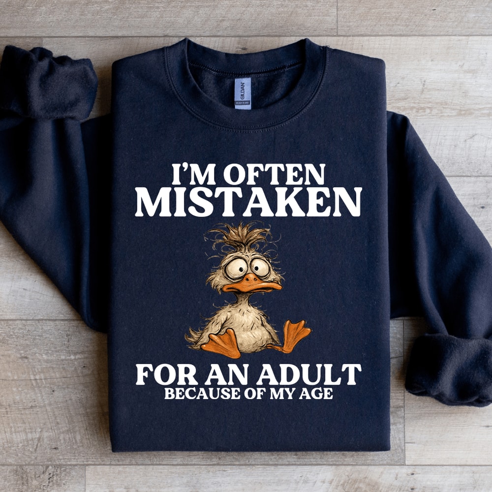 Im Often Mistaken Sweatshirt 3