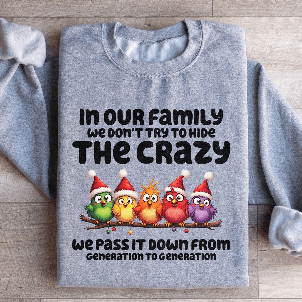 In Our Family We Dont Try To Hide Sweatshirt 4