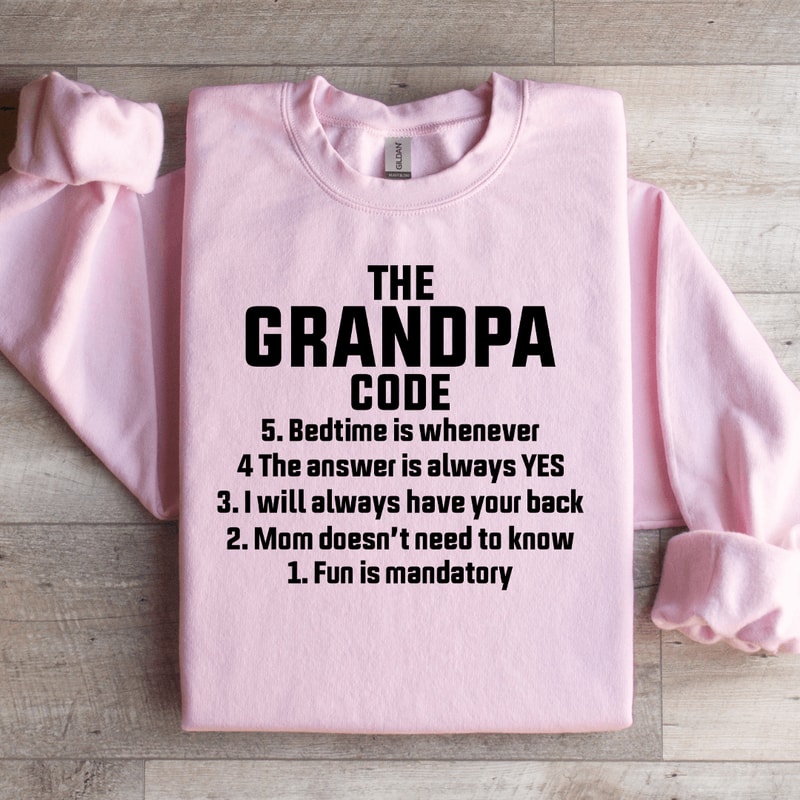 The Grandpa Code Sweatshirt 1