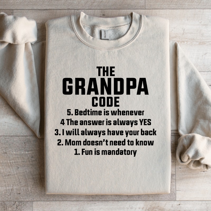 The Grandpa Code Sweatshirt 2