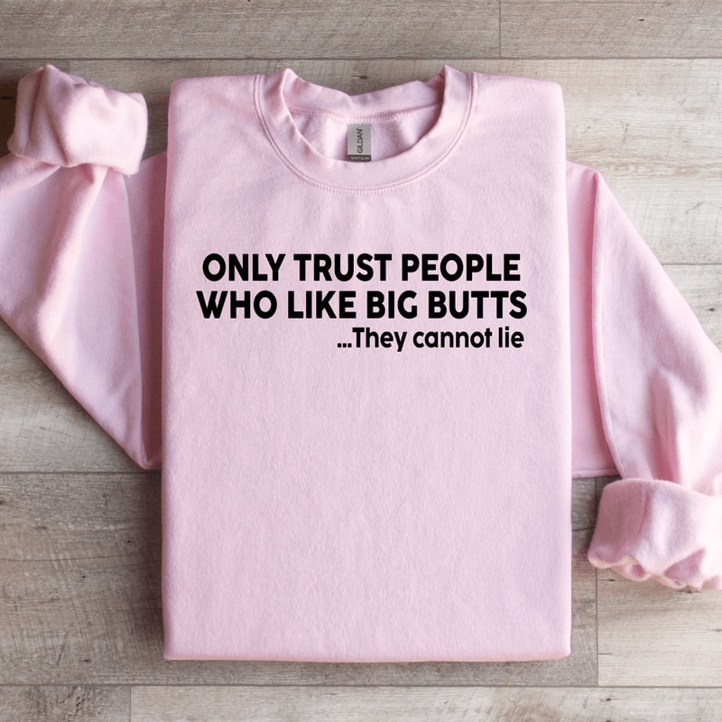 Only Trust People Who Like Big Sweatshirt 3
