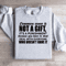 Common Sense Is Not A Gift Sweatshirt 4