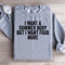 I Want A Summer Body Sweatshirt 2