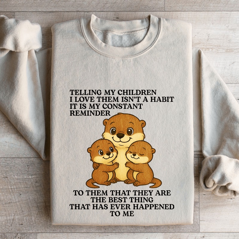 Telling My Children Sweatshirt 3