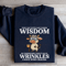 They Say With Age Comes Wisdom Sweatshirt 4