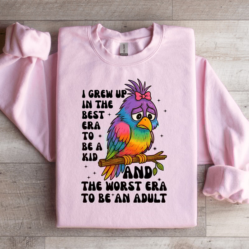 I Grew Up In The Best Era Sweatshirt 2
