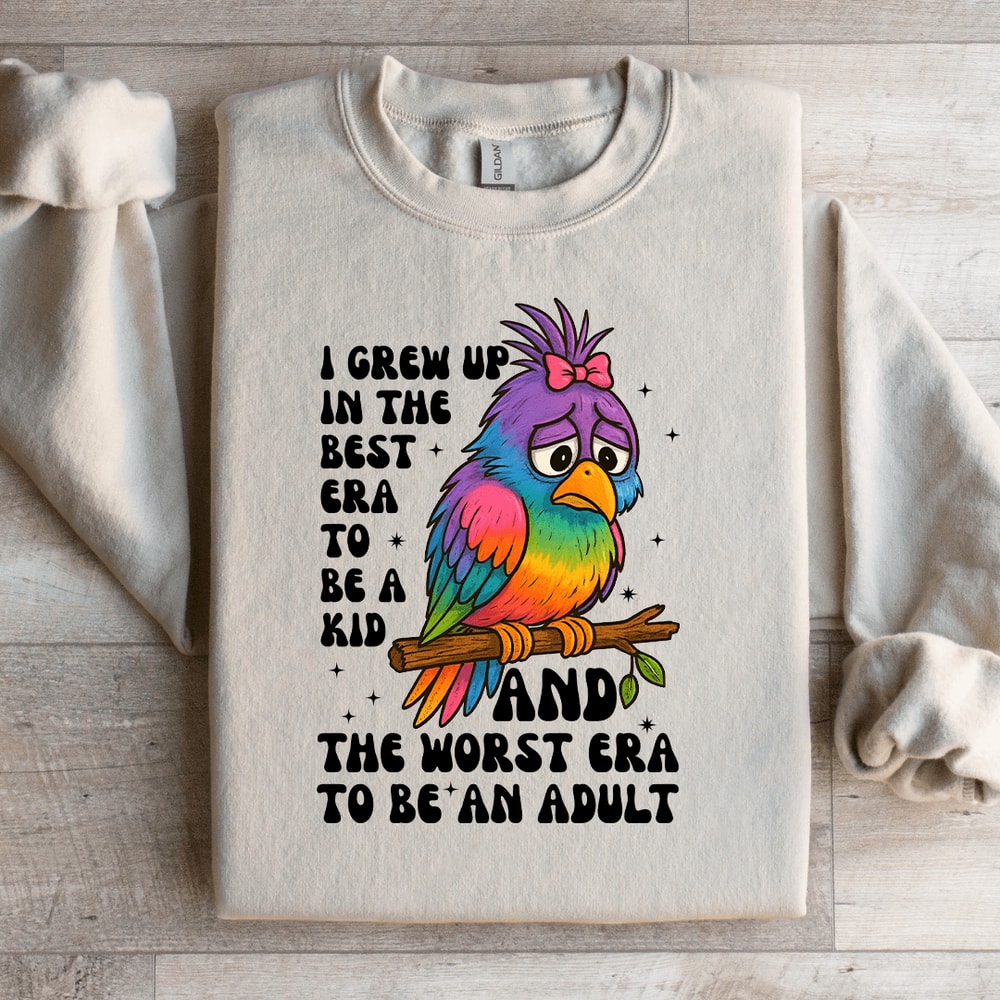 I Grew Up In The Best Era Sweatshirt 3